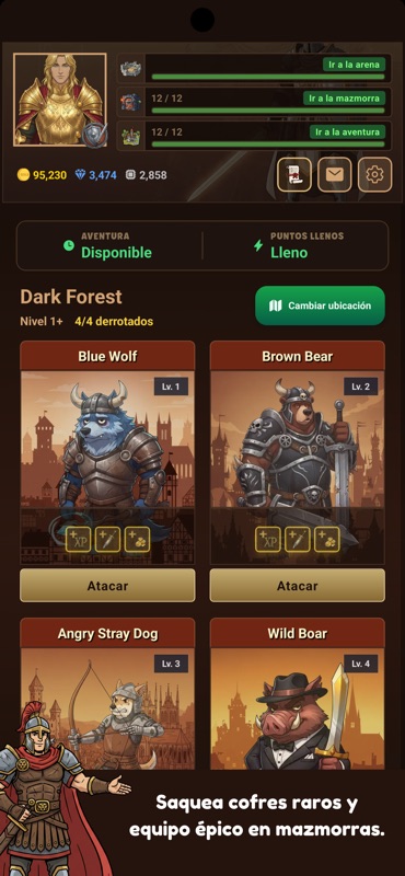 Gladia2: Old School Text RPG screenshot 4