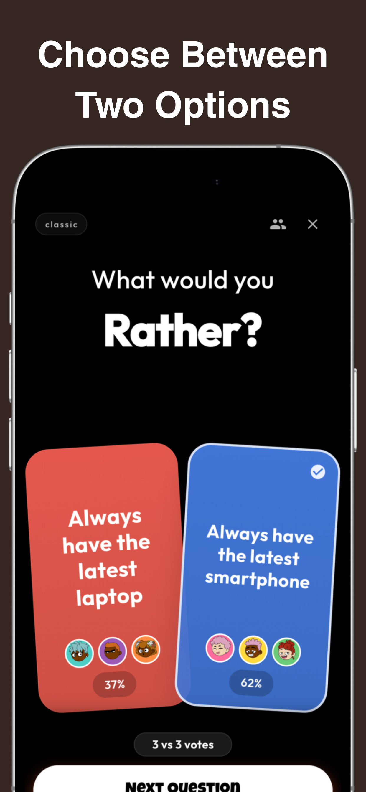 Would You Rather: Group Games screenshot 4