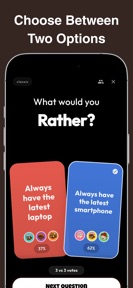 Would You Rather: Group Games screenshot
