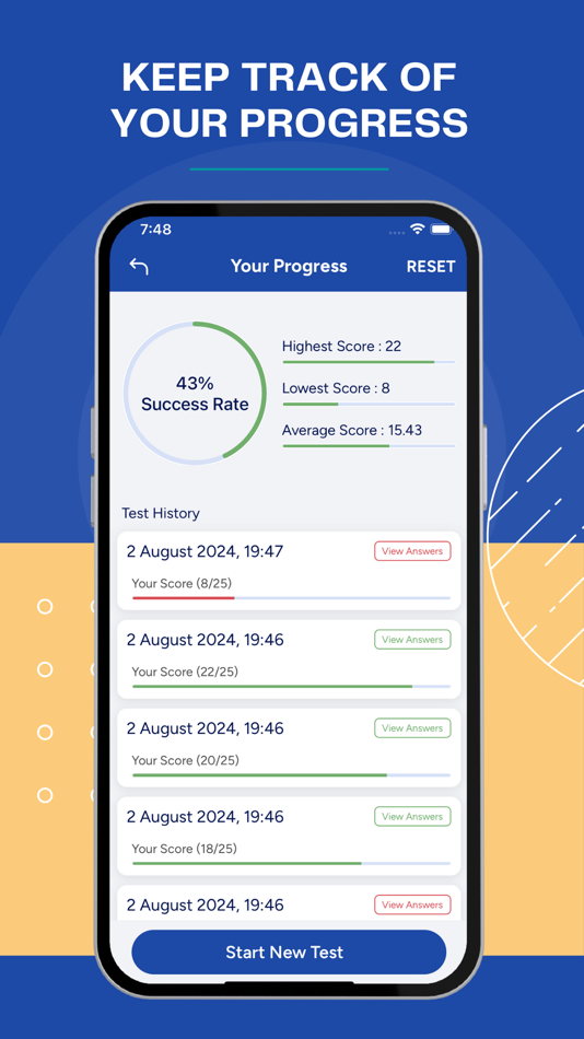 #3. NJ MVC Permit Practice Test (iOS) 来自: Haresh Rathod