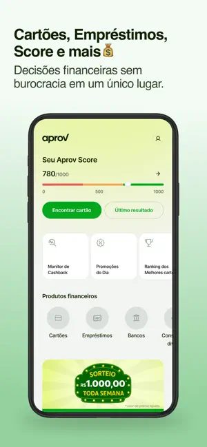 Aprov: Cartões, Crédito e CPF iPhone screenshot 3