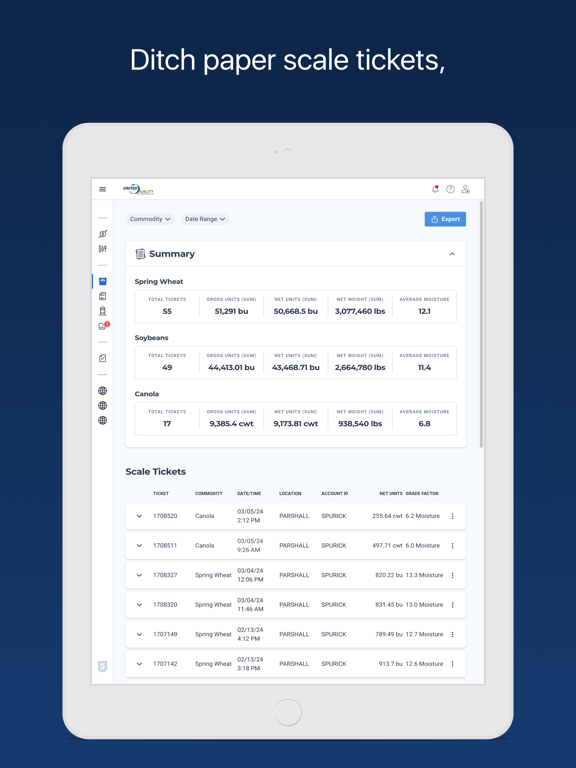 App screenshot