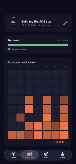 Hourglass: Time & Goal Tracker screenshot 3