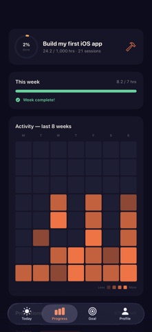 Hourglass: Time & Goal Tracker Screenshot 3 of 5
