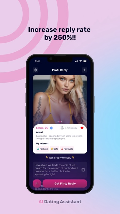 RizzMate: AI Dating Wingman! Screenshot