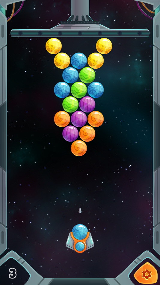#4. Bubble Shooter Planets (iOS) 由: Oleksii Chornomorchenko