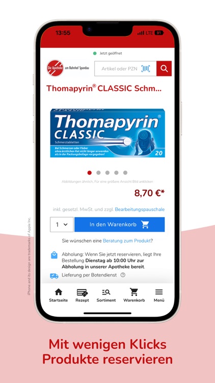 Die Apotheke am Bhf Spandau