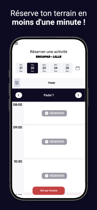 ESCAPAD Padel Screenshot 3 of 4