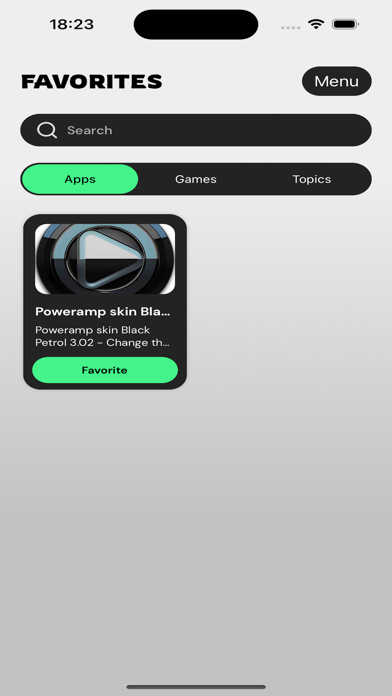 Games Manager : App Tweaks Screenshot