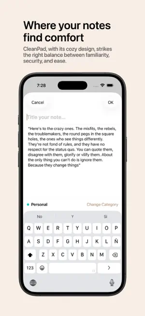 CleanPad screenshot 2