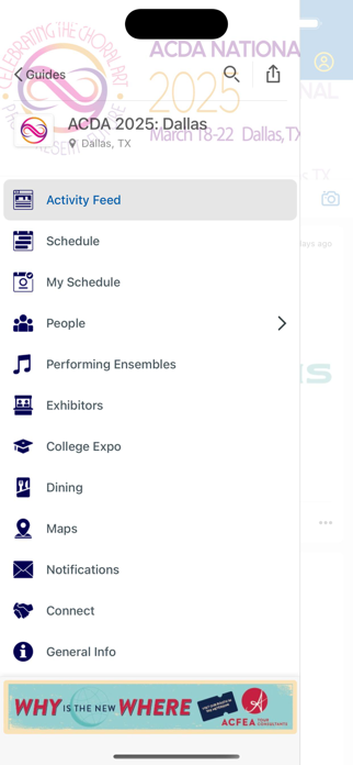 ACDA Conference App Screenshot 1 of 3