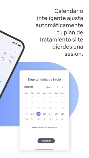 Captura de pantalla de Braun IPL en iPhone 8