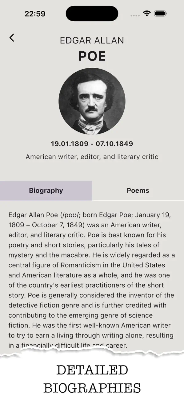 #5. English Poetry Collection (iOS) Által: Alexander Kessler