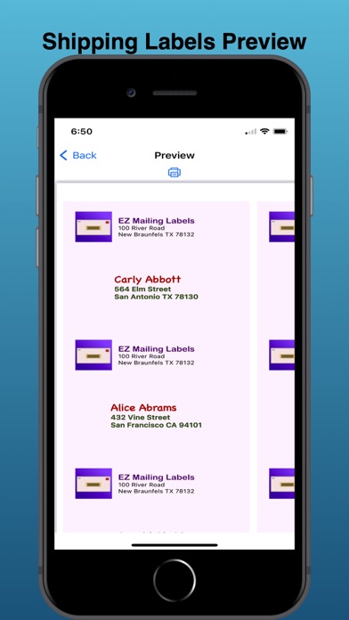 EZ Mailing Labels 4 Screenshot