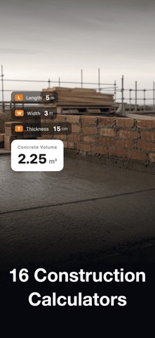 Construction Calculator & Cost Screenshot 1 of 6