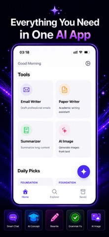 Ask Kyra: AI Tools iPhone screenshot