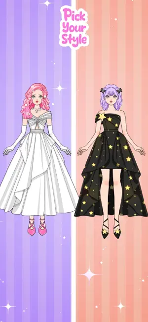 Paper Doll Story: DIY Dress Up screenshot 1