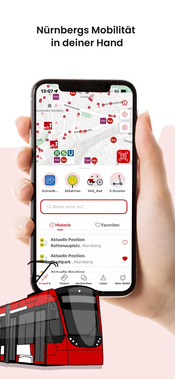 Screenshot #1 pour NürnbergMOBIL