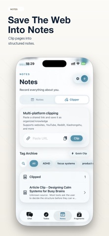 Foremind: AI Tasks & Notes Screenshot 4 of 7