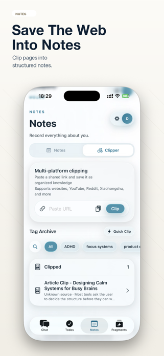 Foremind: AI Tasks & Notes Screenshot 4 of 7
