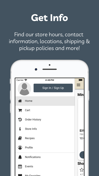 Warroad Municipal Liquor Store iPhone screenshot 2 - Shopping app