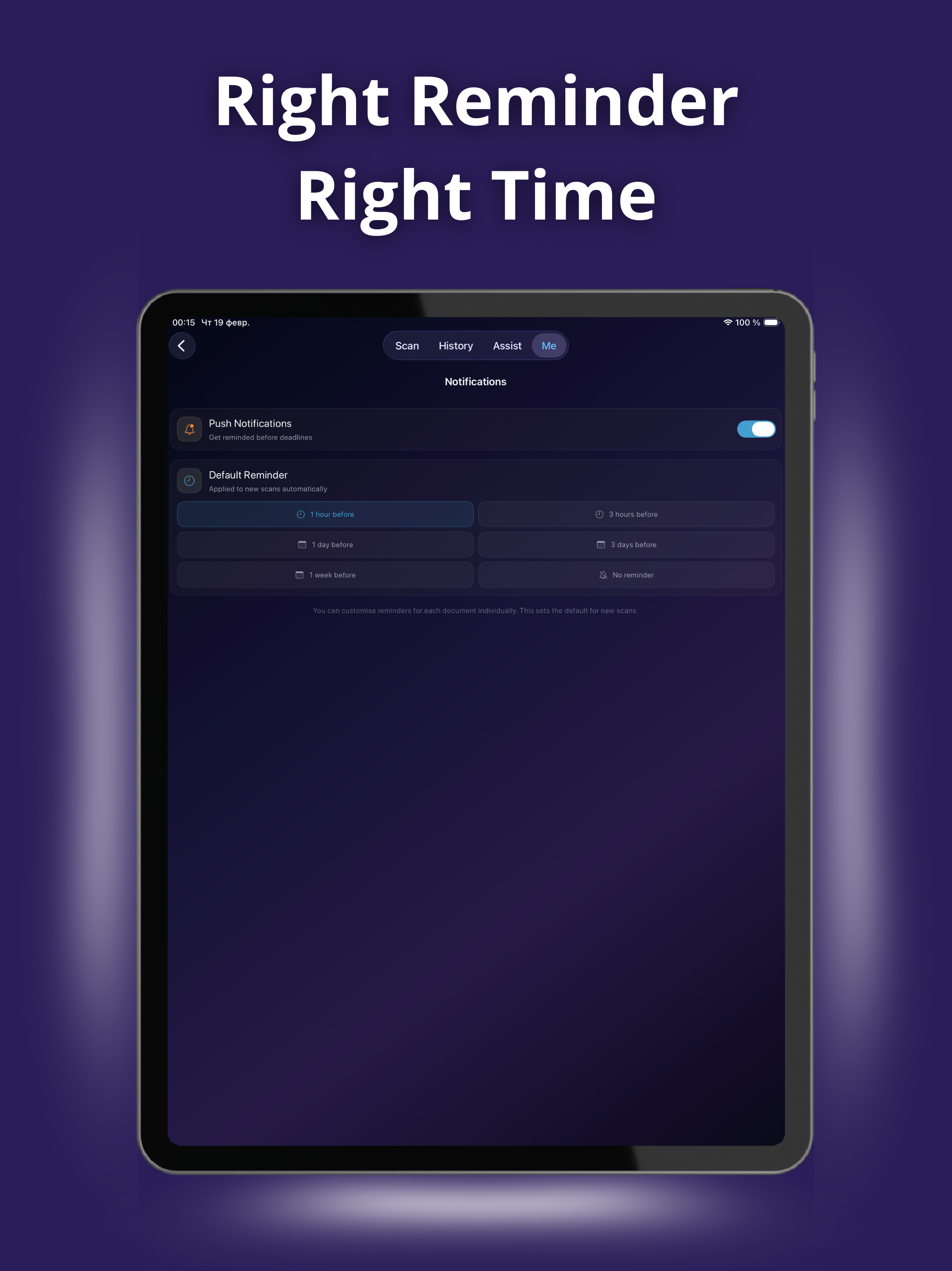 SnapReminder: AI Voice & Scan