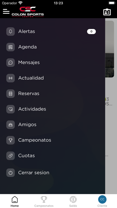 Colon Sports Center Screenshot