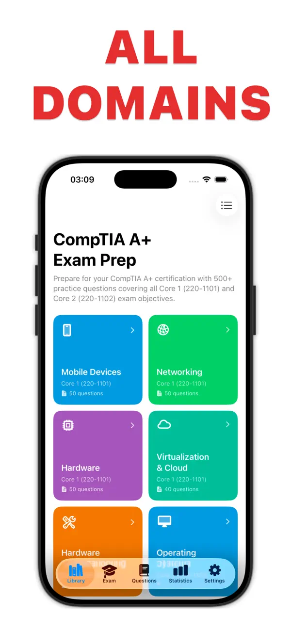 Screenshot #2 pour CompTIA A+ Exam Test 2026
