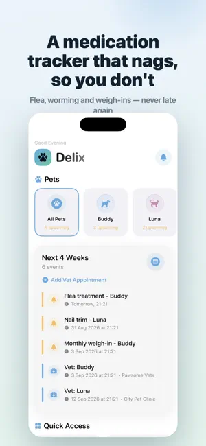 Delix: Pet Care & Pet Tracker screenshot 3