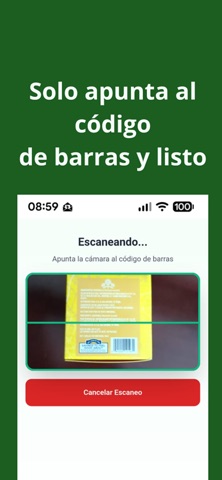 Ingreda: Escanea Ingredientes Screenshot 5 of 7