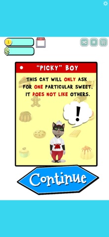 Cat Leo's Bakery Kitchen Game iPhone screenshot