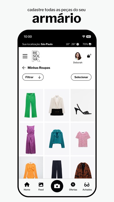 Screenshot #2 pour Resolva - Guarda Roupa Virtual