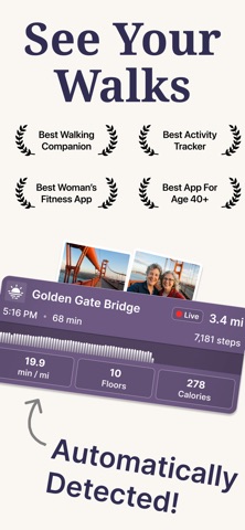 Peak Active: Walk Tracker Screenshot 1 of 8