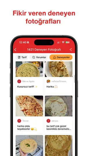 Nefis Yemek Tarifleri iPhone Ekran Görüntüsü 5