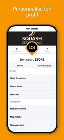 Squash des Carnaux screenshot