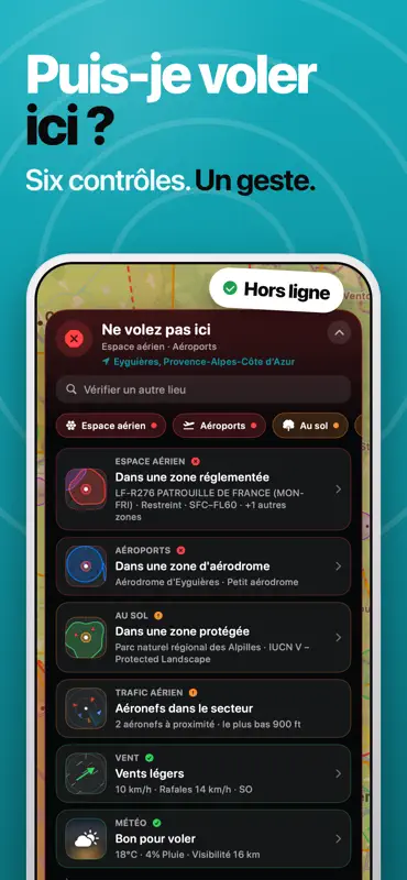 Carte Drone : Spots de Vol screenshot 1 of 10