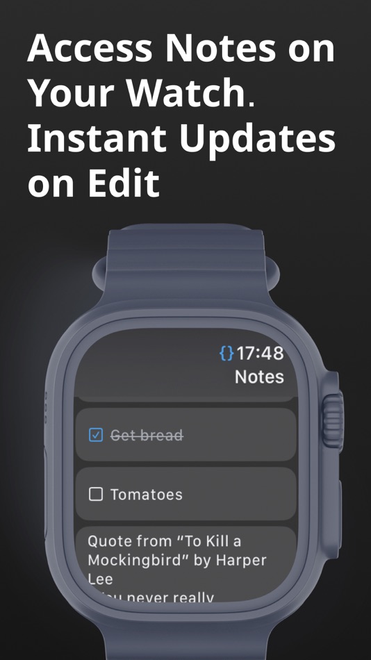 #4. WatchFace Notes (iOS) 由: Denys Kotelnykov