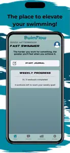 SwimFlow screenshot #1 for iPhone