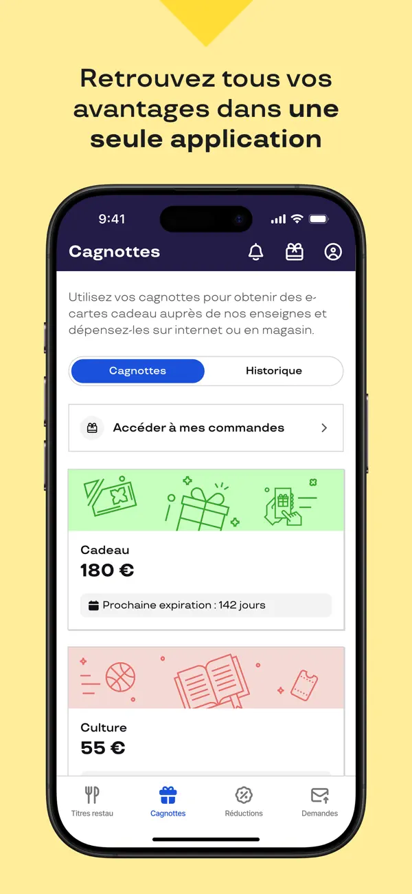 Screenshot #3 pour Pluxee Cadeaux