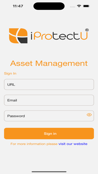 iProtectU Asset Manager Screenshot
