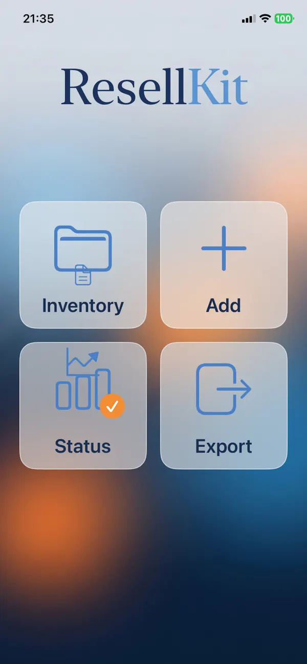Screenshot #1 pour ResellKit
