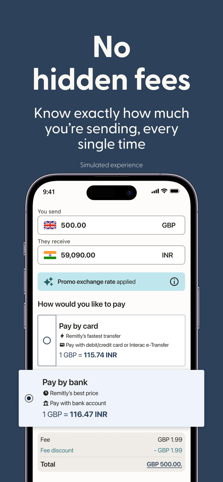 Remitly: Transfer Money Abroad screenshot 5