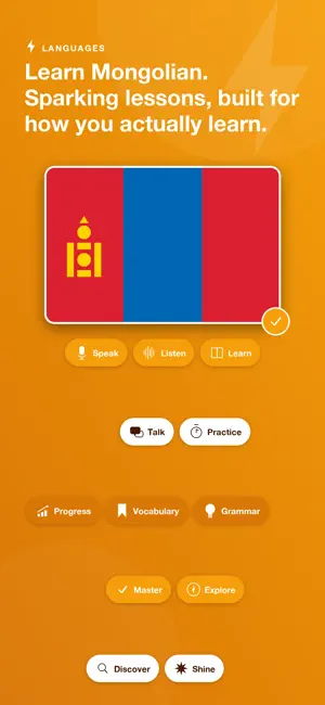Learn Mongolian - LingoSpark screenshot 1