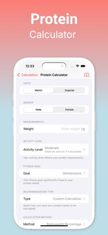 Macro Calculator – Daily Goals screenshot