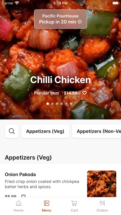 App screenshot