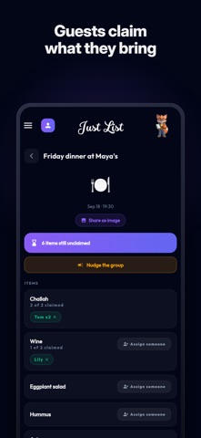 App screenshot