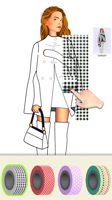 Washi Tape Fashion Designer Screenshot