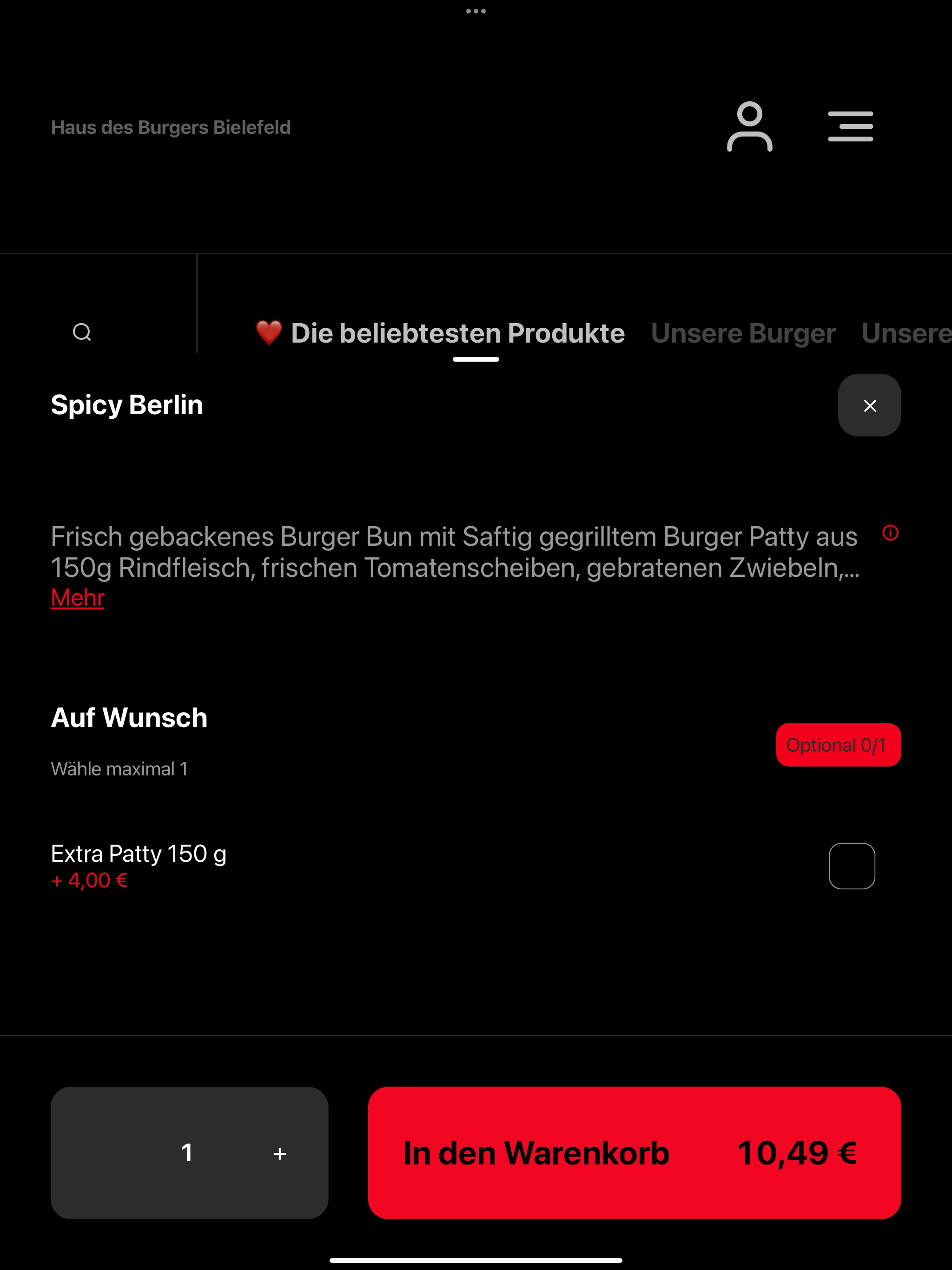 Haus des Burgers Bielefeld