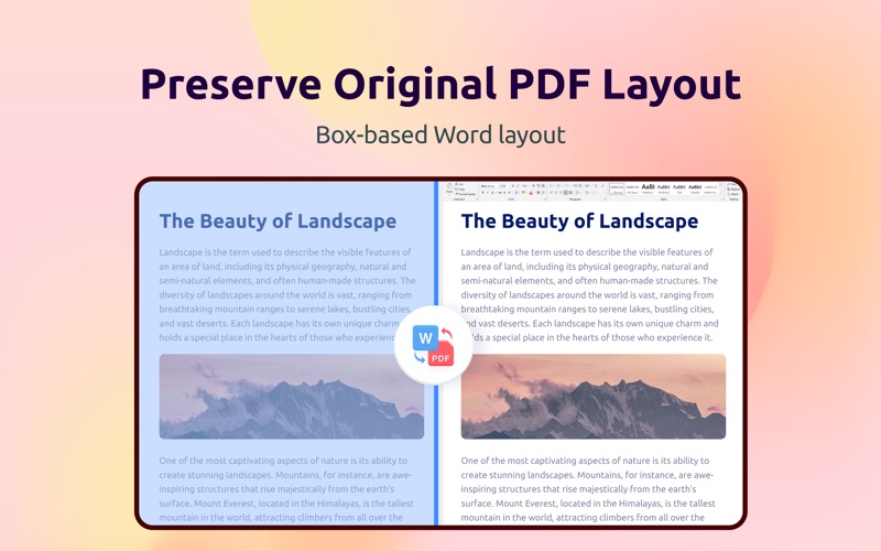 Screenshot #3 pour PDF Converter Pro Edition