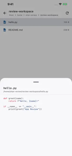 Oh Pi App screenshot 2